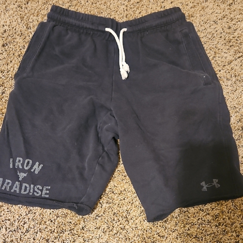 Under Armour Men's Dark Gray Athletic Shorts